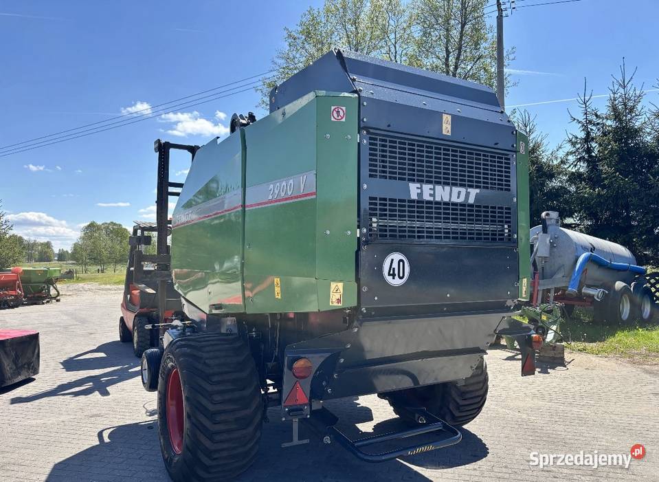 Prasa rolująca belująca Fendt 2900 V belownica Myszyniec