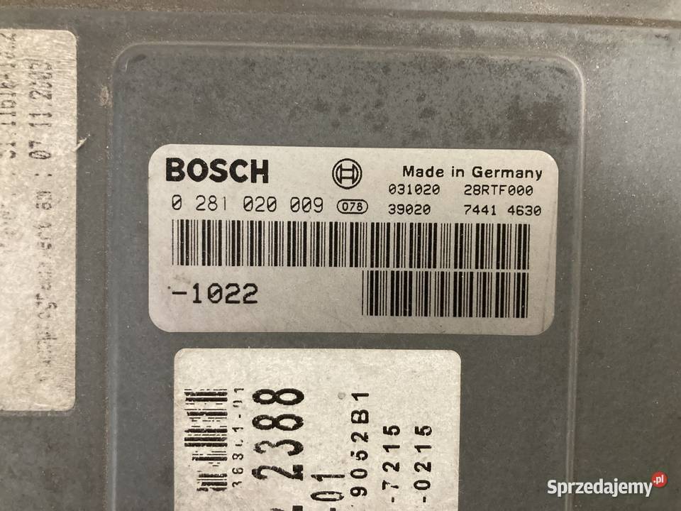 Sterownik MAN Kaseta Bosch 0 281 020 009 Łazy