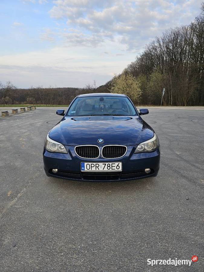 Bmw e60 520i manualna Trzebina