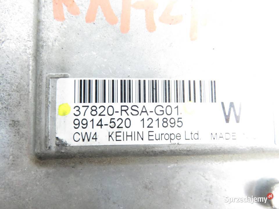 STEROWNIK HONDA CIVIC VIII 18 37820RSAG01 Motoryzacja