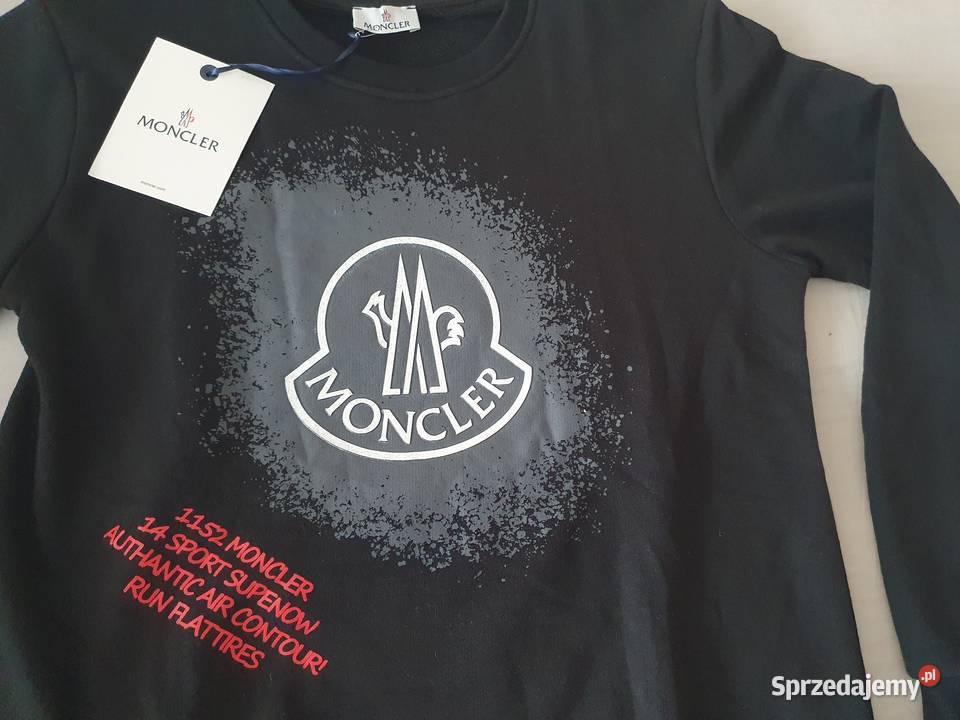 NOWA męska bluza Moncler bluzka sportowa L