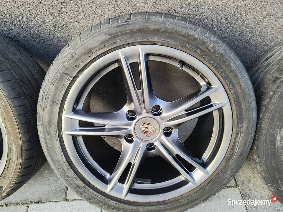 Felgi koła Porsche R18 987362139 przód tył Kakonin