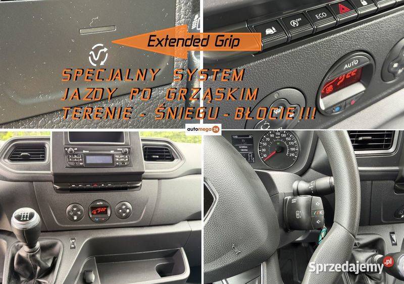 MASTER L2H2 VAN EXTENDED GRIP Zabudowa Paki Renault Białystok