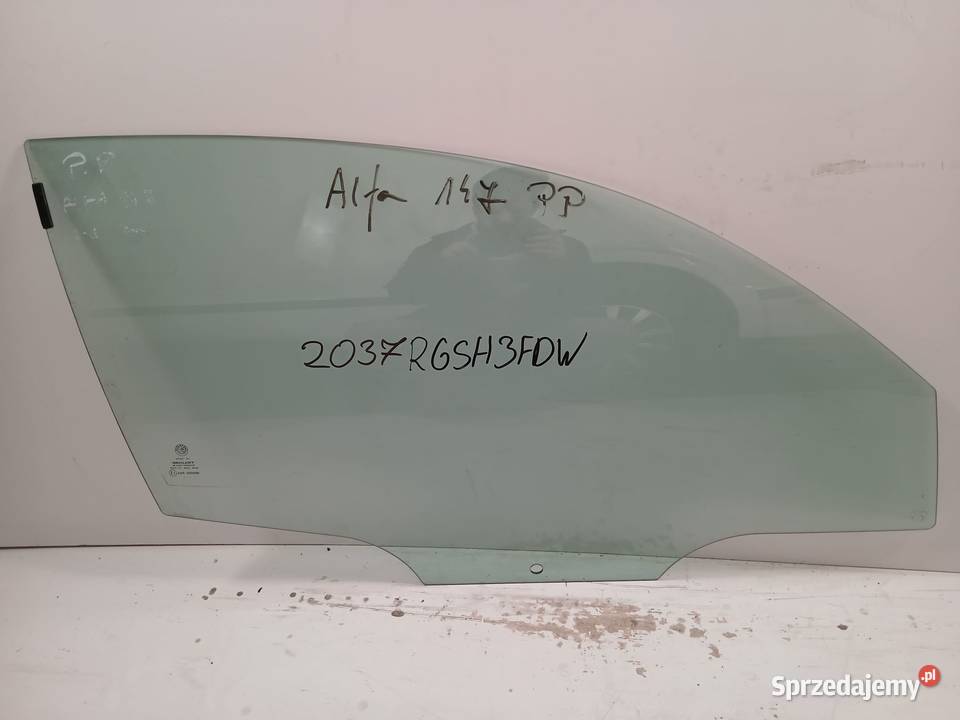 Szyba Drzwi Prawa Przednia Alfa Romeo 147 00 osobowe wielkopolskie Bralin sprzedam