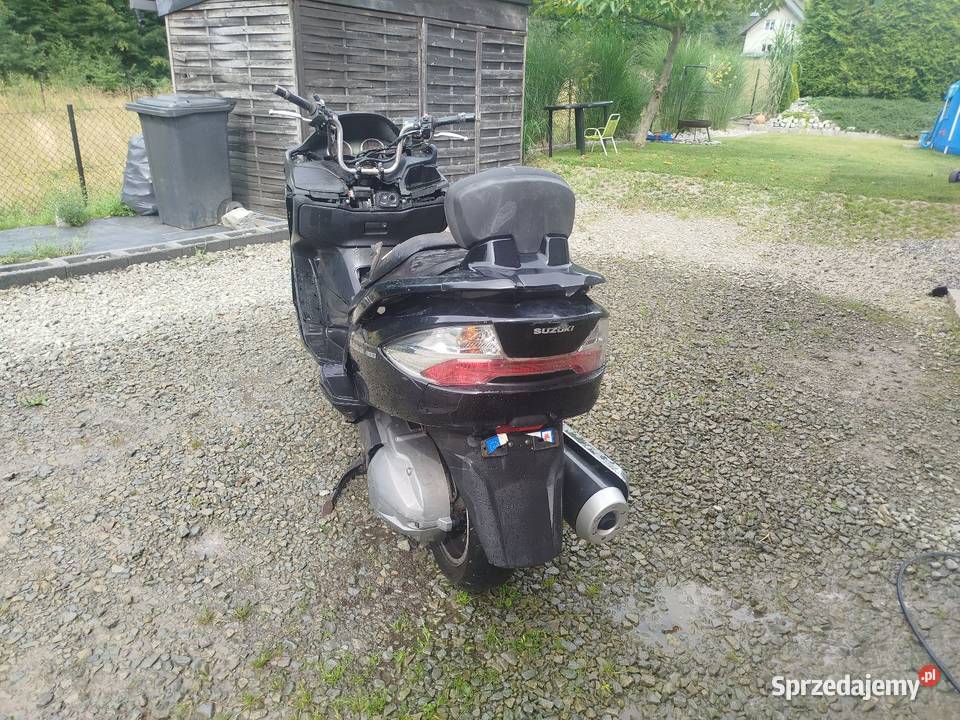 Suzuki Burgman 400 2007r uszkodzony 50000km małopolskie Limanowa