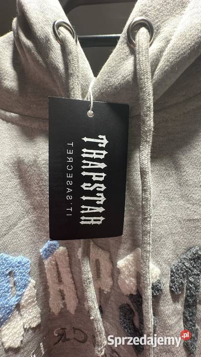 Szara Bluza Trapstar Tanio pomorskie Starogard Gdański