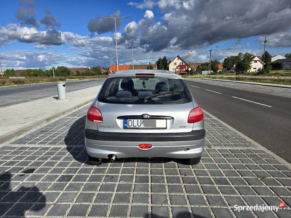 Peugeot 206 16 5D 2001r TANIE SPRAWNE AUTKO benzyna Głogów