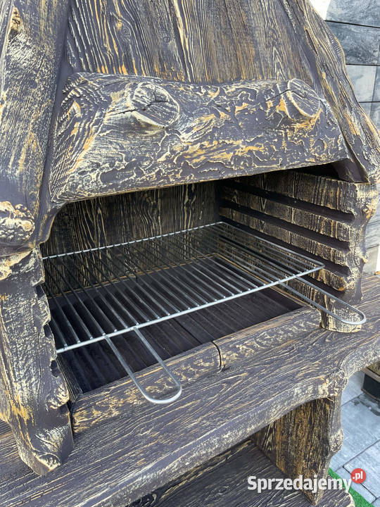 Grill betonowy Forkos K11 IMITACJA DREWNA NOWOŚĆ Górno