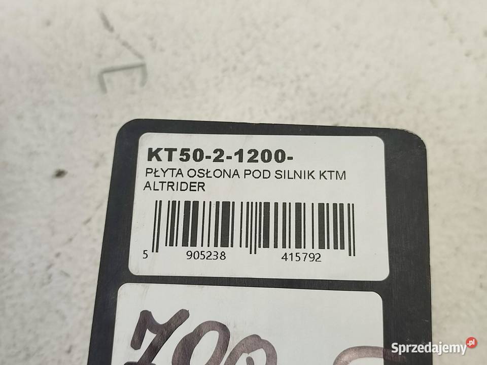 PŁYTA OSŁONA POD SILNIK KTM ADV 1050 1090 1190 osobowe