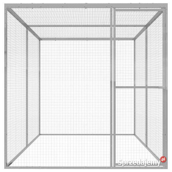vidaXL Klatka kota 3 x 15 x 15 m stal mazowieckie