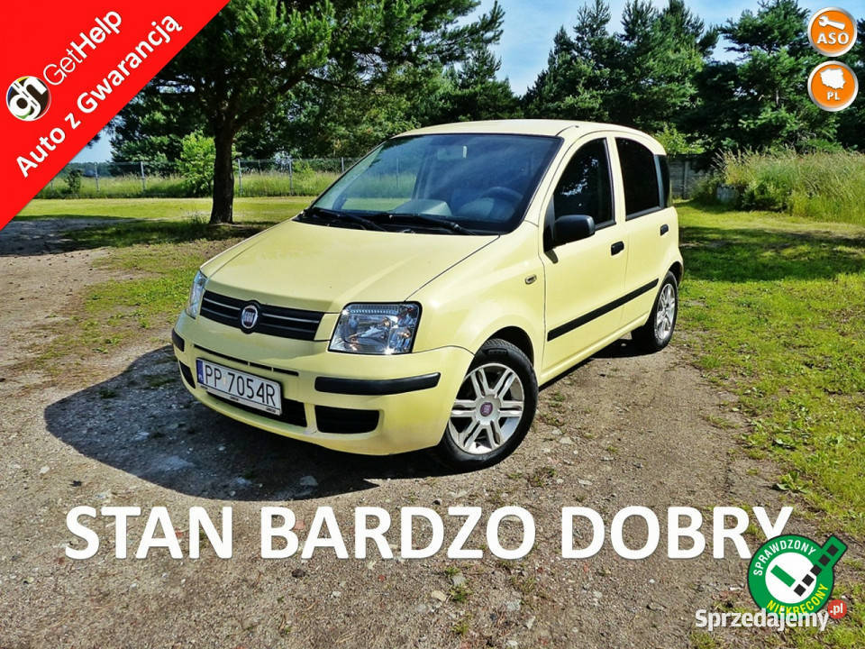 Fiat Panda 12 60 ElektrykaCentralny ZamekSalon przyciemniane szyby Piła