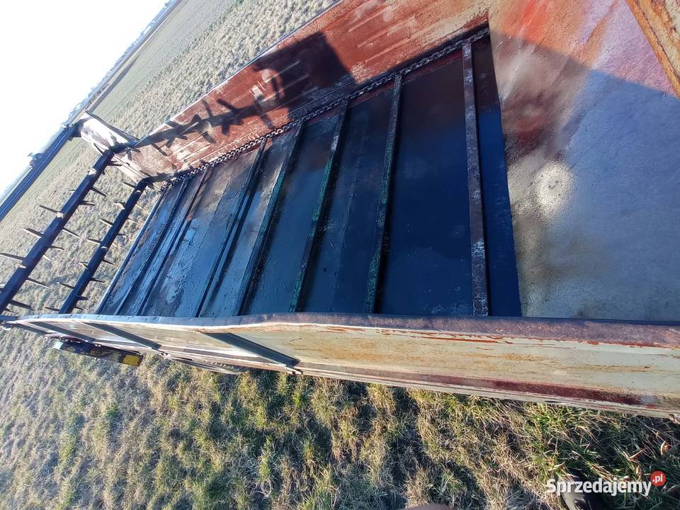 rozrzutnik obornika jednosiowy 25t wielkopolskie Gniezno sprzedam
