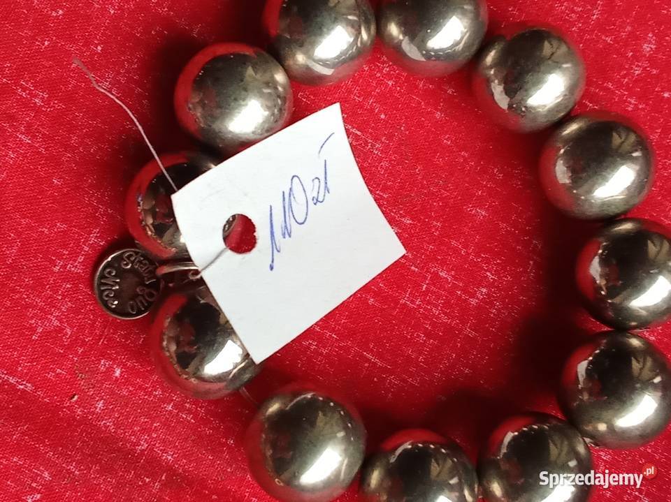 Bransoletki że są kla kamienia metalu 110 sztukę zachodniopomorskie Prusim