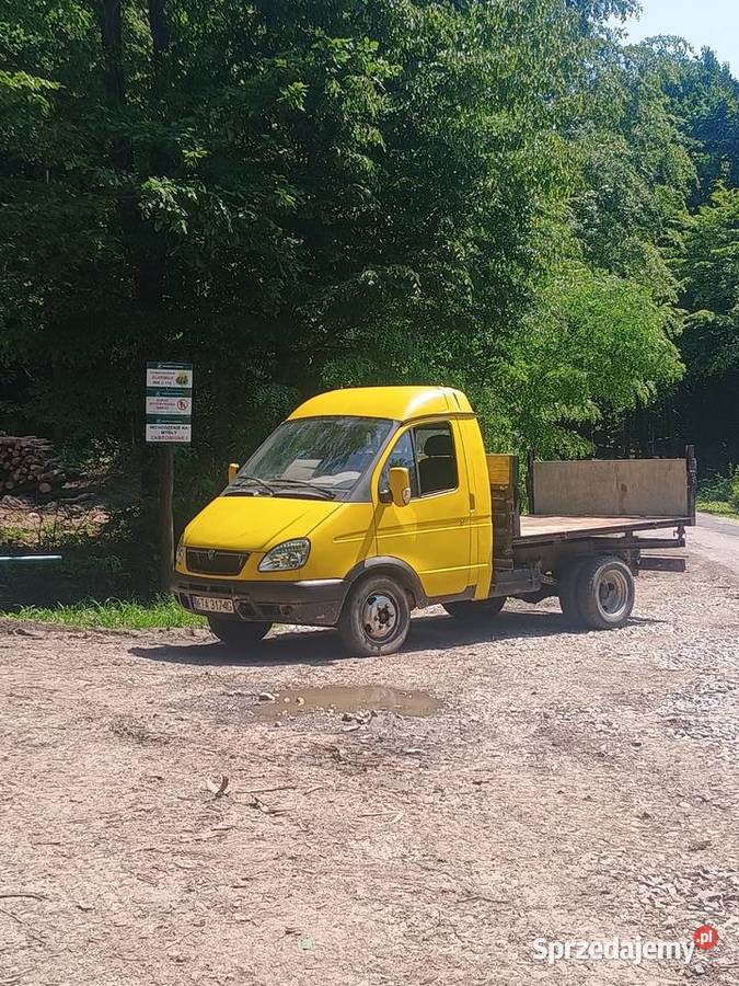 Gaz gazelle 3 stronna wywrotka małopolskie Zakliczyn