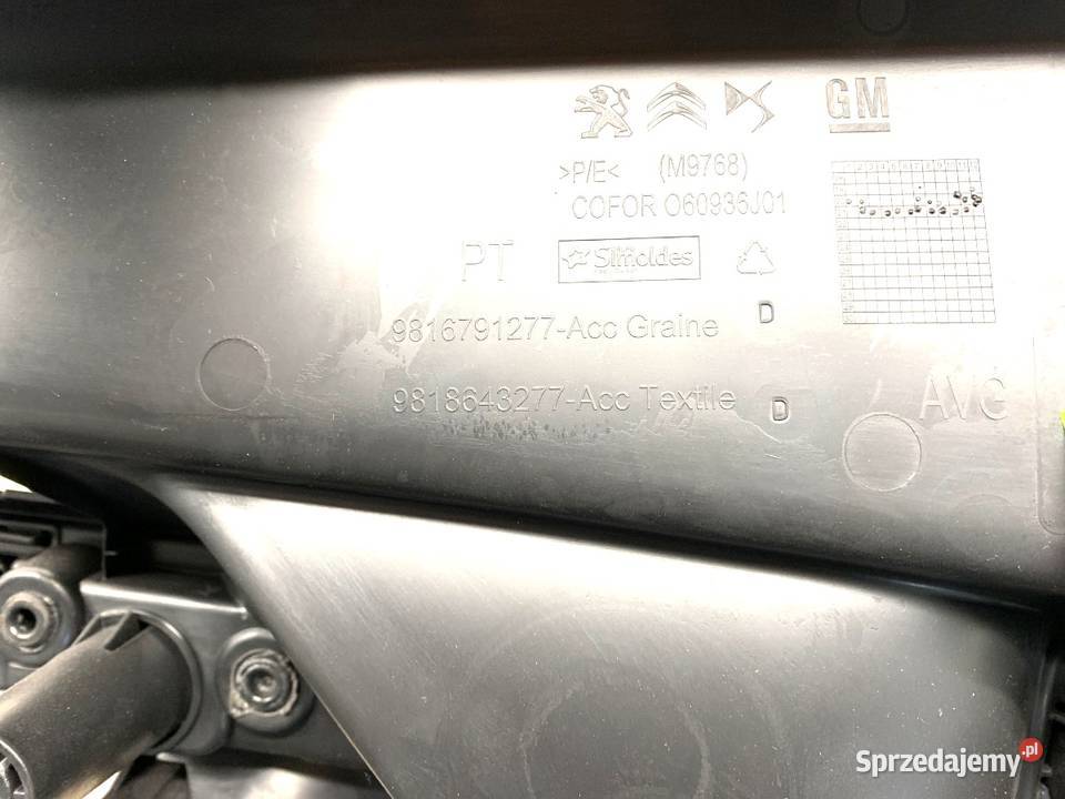 BOCZEK DRZWI LEWY PRZÓD TOYOTA PROACE Inny sprzedam