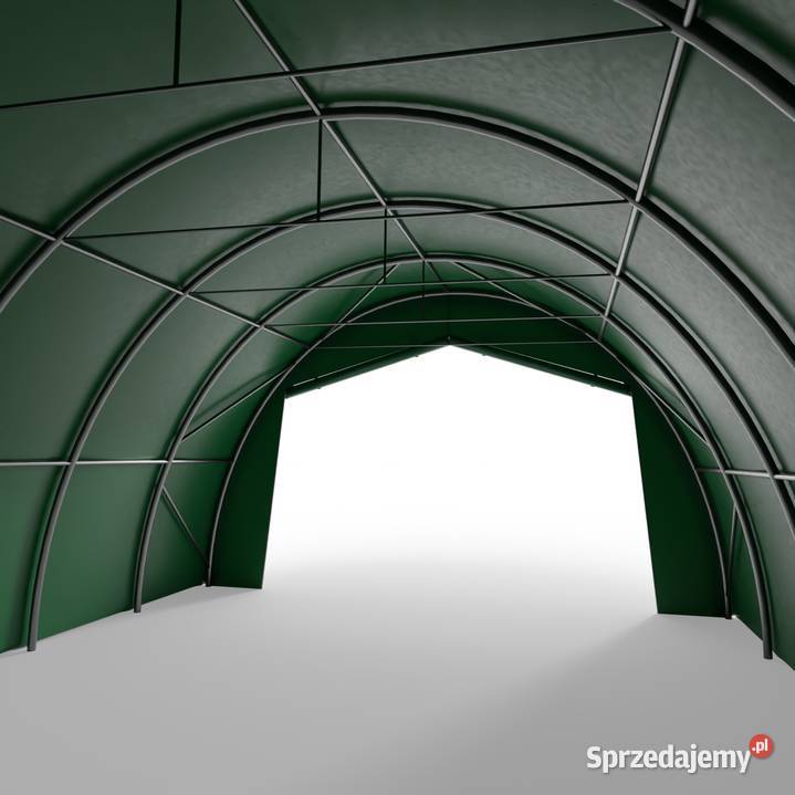 Hala namiotowa łukowa 61x128m PVC 750gm w wersji Wrocław