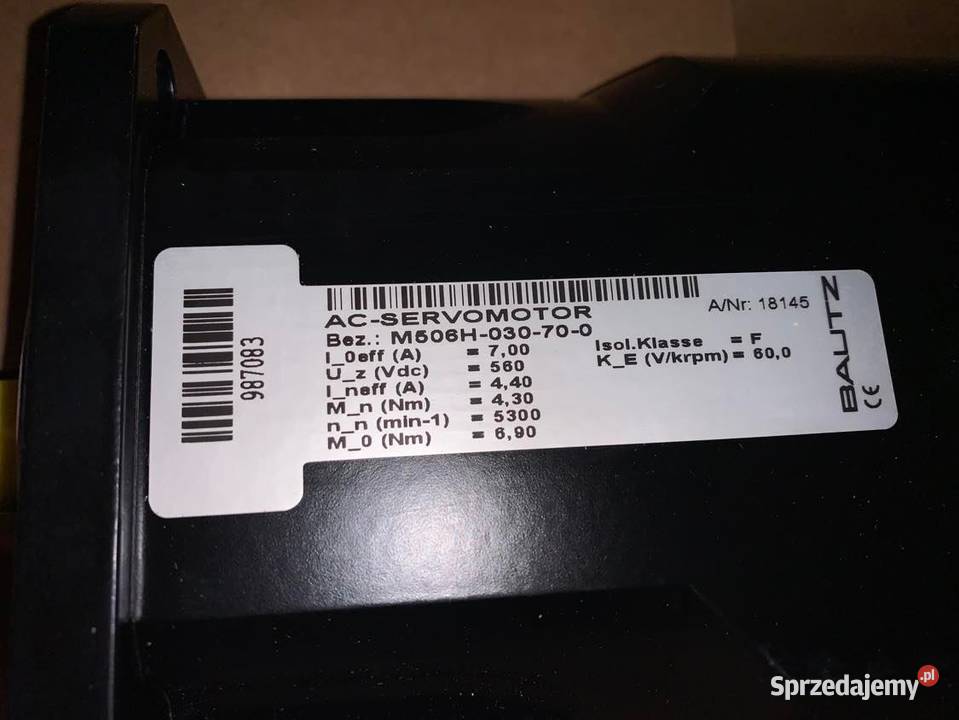 SERVOMOTOR Bautz M506H030700ASO Dom i Ogród