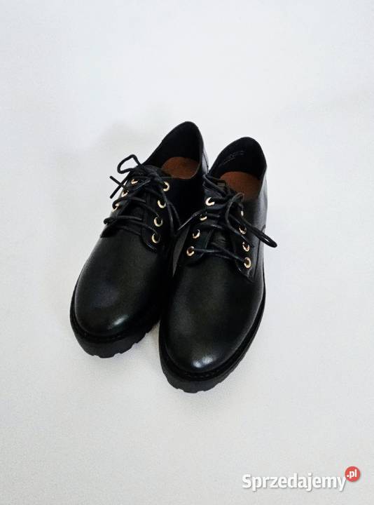 Nowe czarne oxfordy Dream Pairs 40 Łomianki Dolne