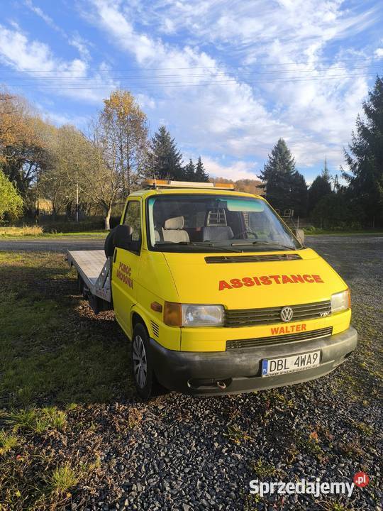 VW t4 25 TDI 102 autolaweta laweta 35 DMC 1800 dolnośląskie Bolesławiec