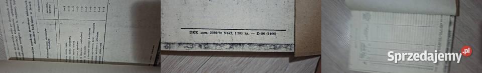 Instrukcja branżowa 1970 rzadki niski nakład PRL Łęczyca