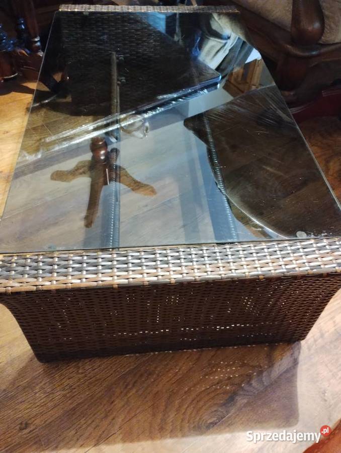 Stolik technorattanowy 109cm Ełk sprzedam