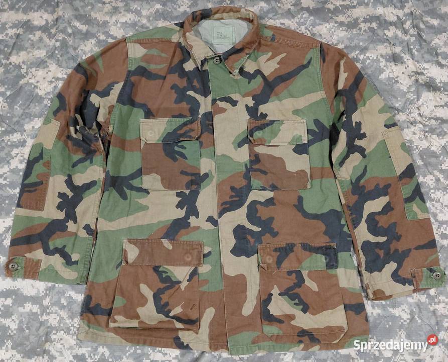 Bluza BDU woodland medium long NYCO 85r Militaria sprzedam