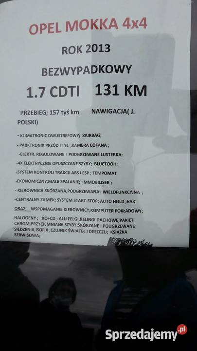 Opel mokka Mokka Kołobrzeg