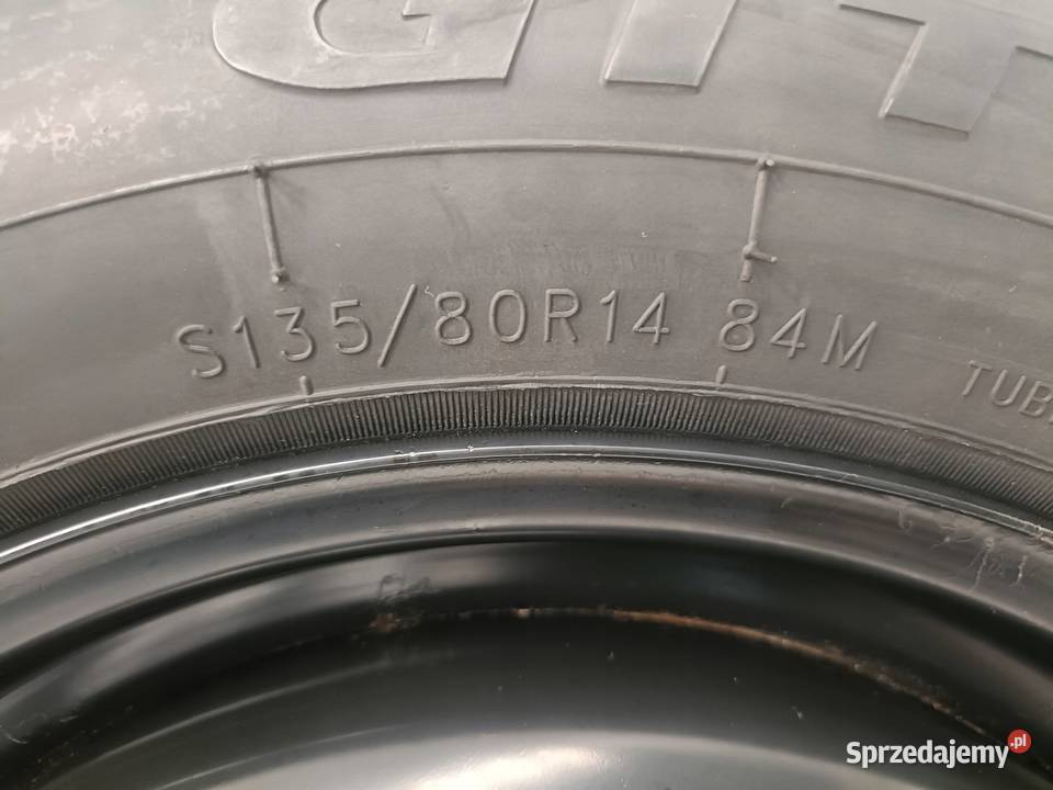 KOŁO DOJAZDOWE Fiat 500 13580 B14 R14 5x98 Chełm