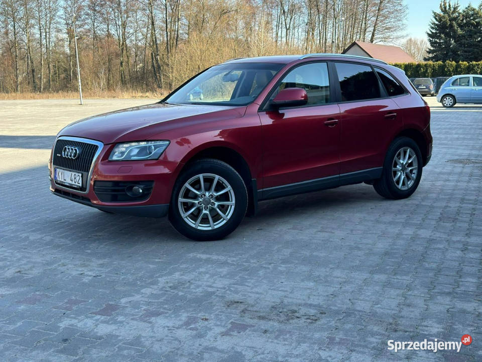 Audi Q5 udokumentowany przebieg serwisowana klimatyzacja Zwoleń