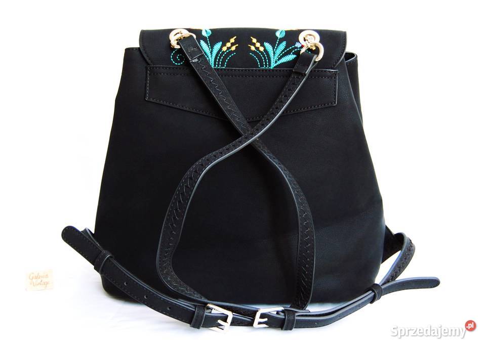 Plecak damski Desigual Adagio Denver haft kwiaty lubelskie