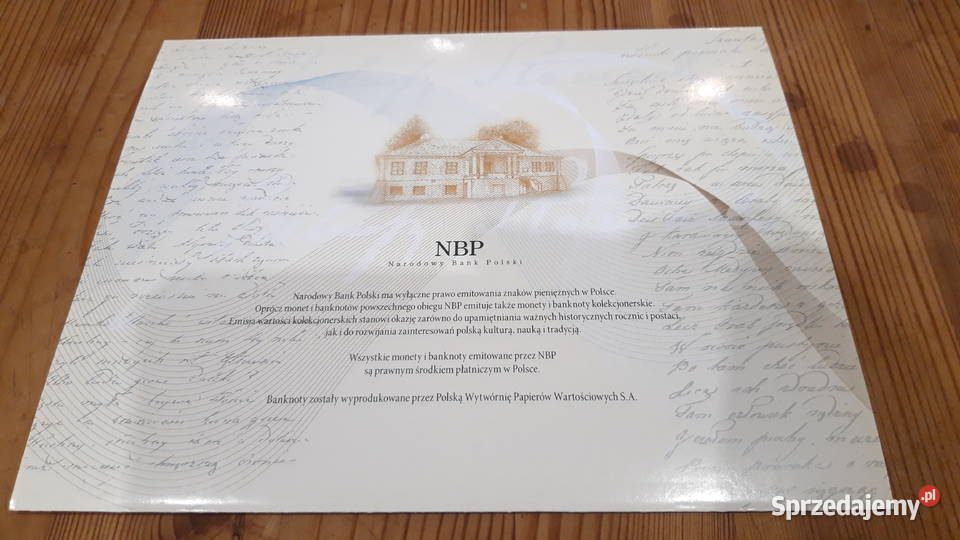 20 Juliusz Słowacki banknot kolekcjonerski Numizmatyka Dzierżoniów