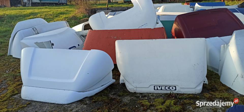 spojler spoiler owiewka iveco daily chłodnia Olesno
