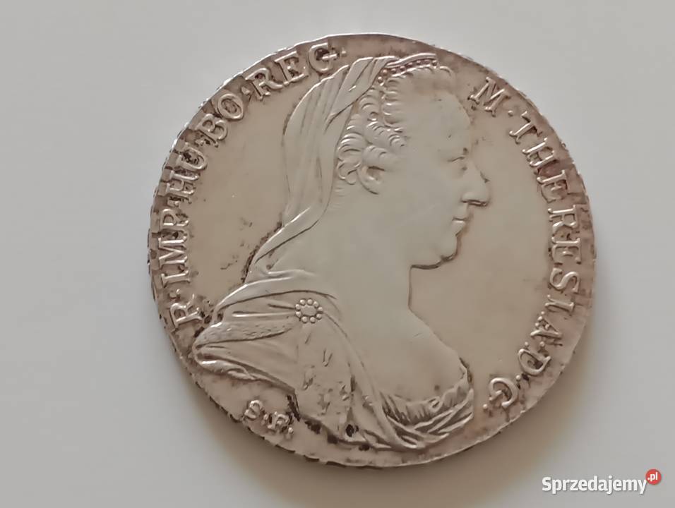 Talar 1780r Srebro M Teresa Austria wielkopolskie Mosina