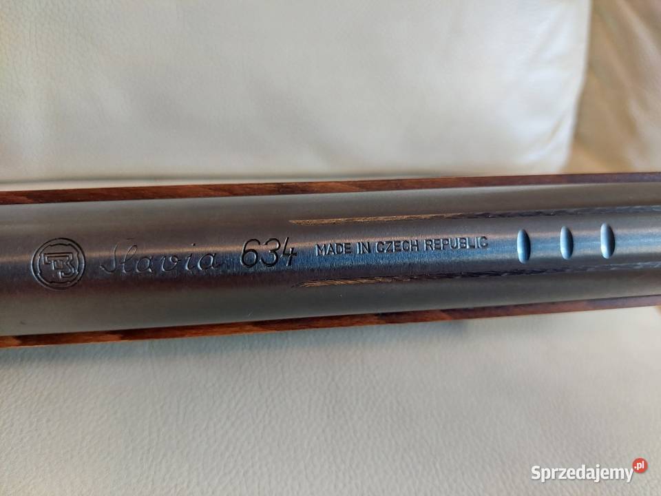 Wiatrówka Slavia 634 45 mm śruty tarcze mazowieckie