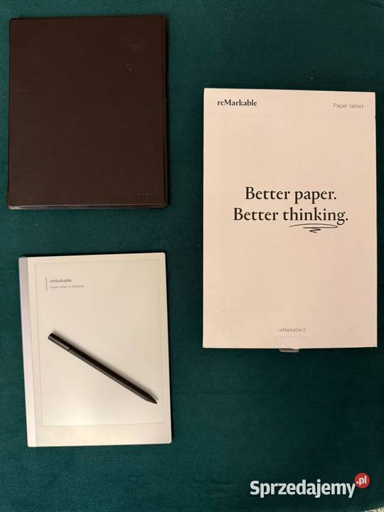 Elektroniczny notatnik Remarkable 2 Marker Plus Tablety i palmtopy wielkopolskie Poznań