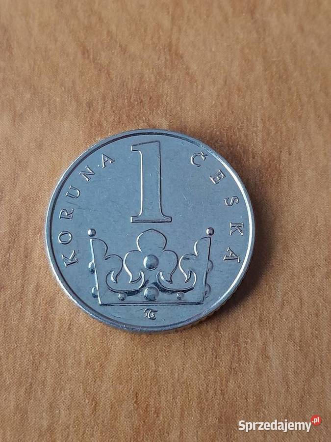 Moneta 1 korona czeska 1994 r Polkowice