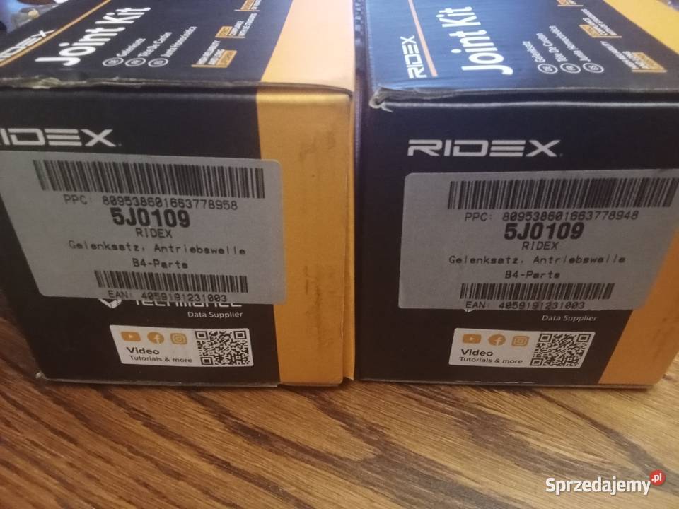 Przegub wewnętrzny do audi a4 i innych komplet 2 1900cm3 Gdynia