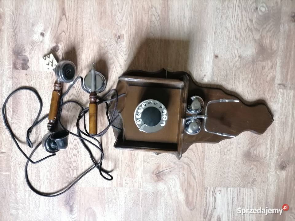 Polski telefon naścienny z czasów PRLu Kraków sprzedam
