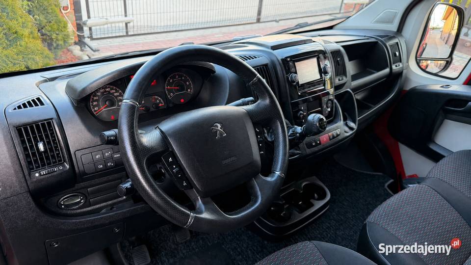 Peugeot Boxer L2 H2 Serwisowany Stan Perfekcyjny wielofunkcyjna kierownica Opatów