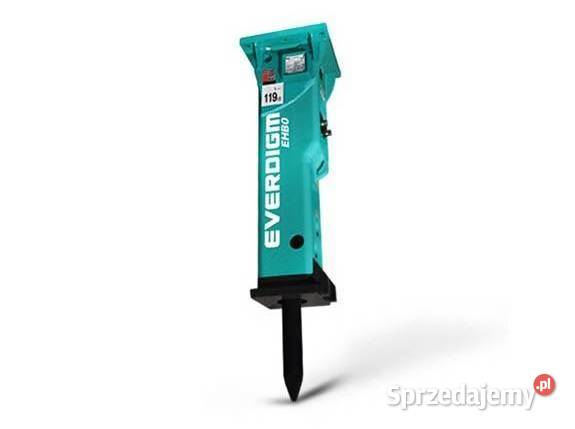 Młot hydrauliczny do koparek EVERDIGM EHB02 121 Kraków