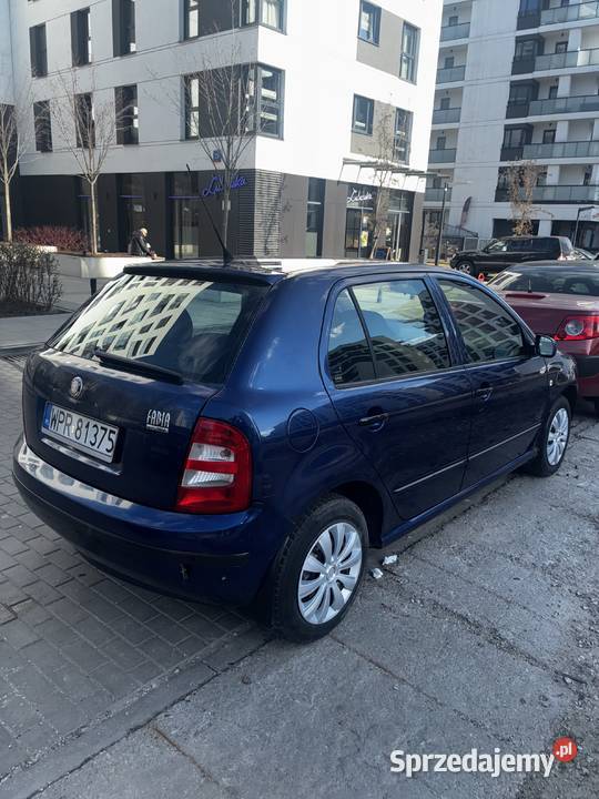 Skoda Fabia LIFT 2007 14 MPI ABS mazowieckie Warszawa sprzedam