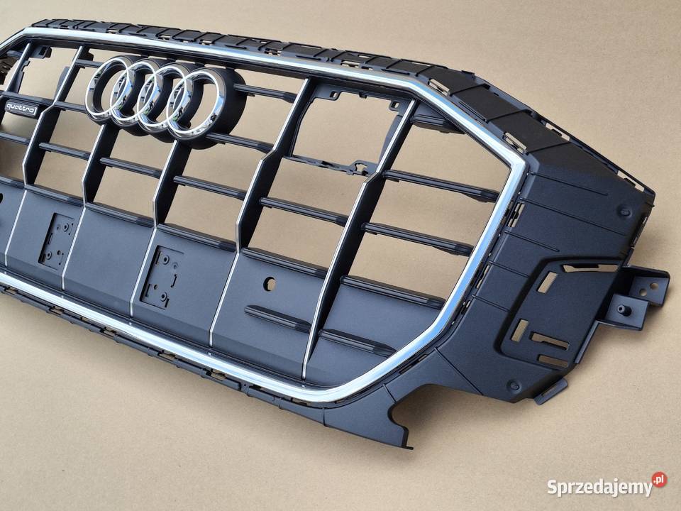 AUDI Q8 4M8 GRILL ATRAPA CHŁODNICY EMBLEMAT NOWY Bieleń