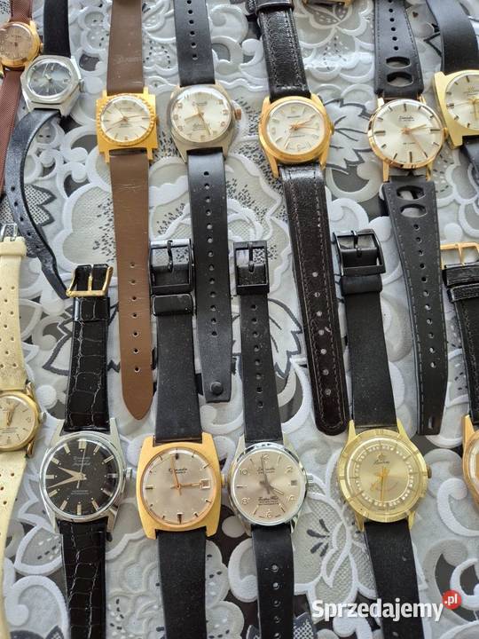 Sprzedam kolekcję zegarków vintage różne modele sprzedam
