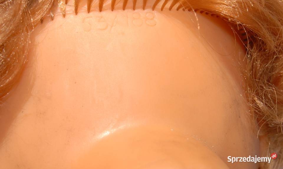 Stara zabawka lalka sygnowana lata 4050 unikat