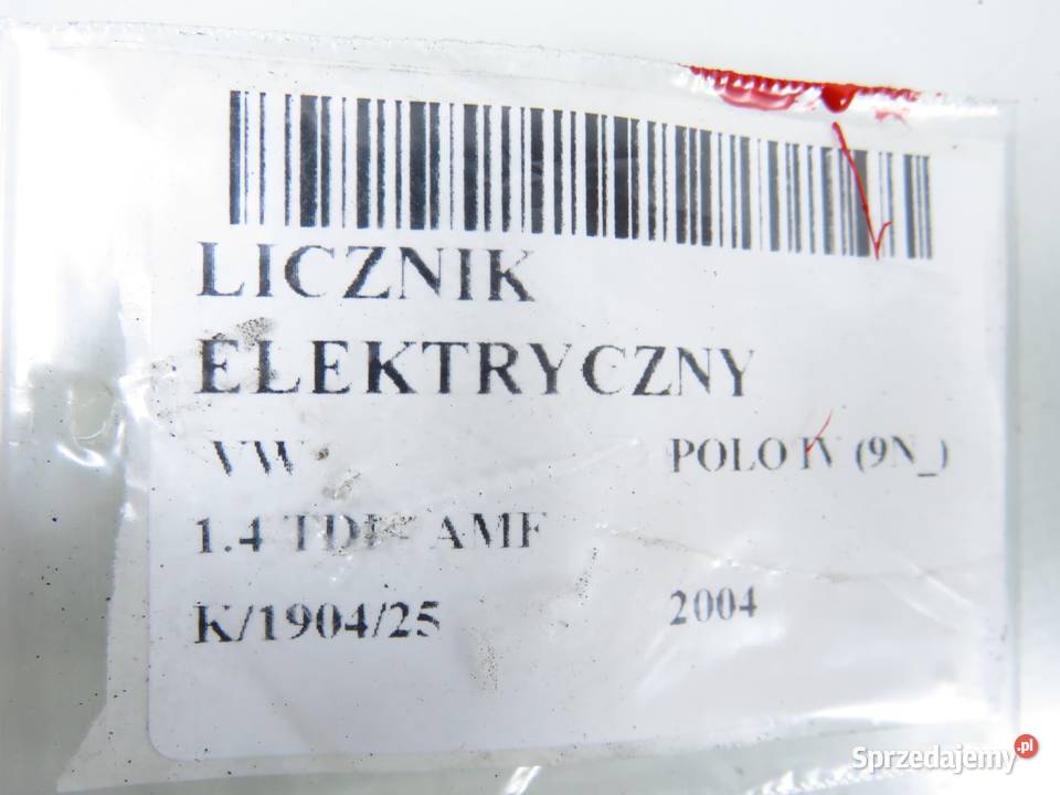 LICZNIK VW POLO IV 9N 14 TDI PD 75 AMF