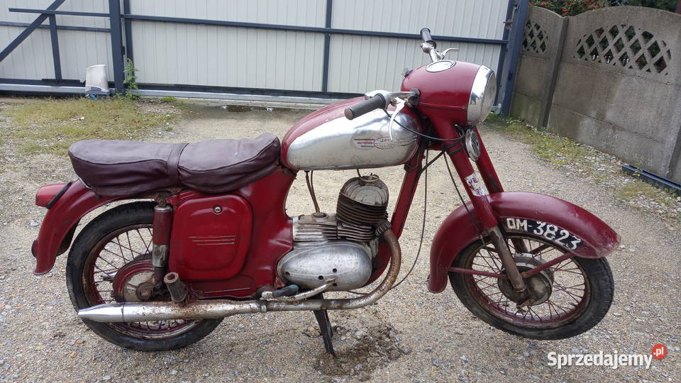 Jawa 175 zarejestrowana motobazarprl Mogilno