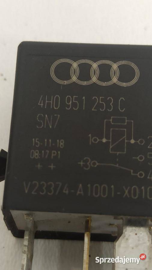 AUDI A4 B8 PRZEKAŹNIK 646 4H0951253C Przekaźniki Motoryzacja