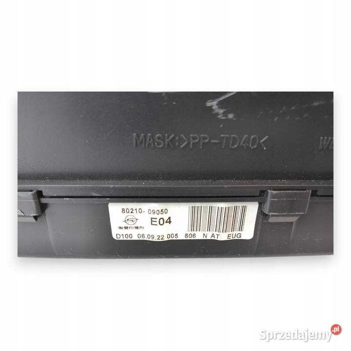 LICZNIK ZEGARY 8021009050 Ssangyong Kyron 20 XDI sprzedam