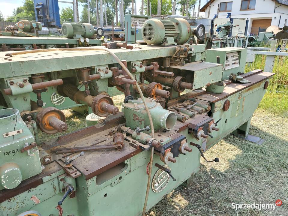Strugarka czterostronna Weinig PFA 17N Produkcja pomorskie Karsin