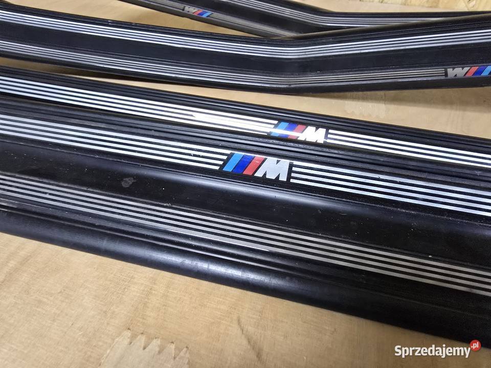 SPRZEDAM Listwy nakladki progowe BMW M Pakiet sprzedam